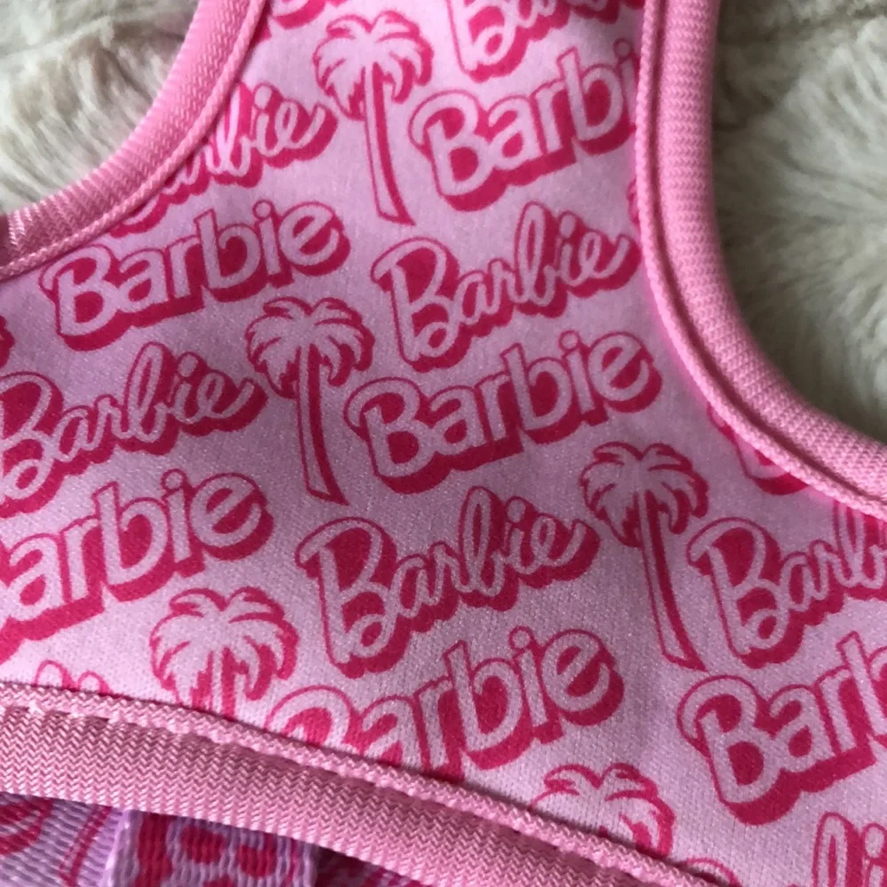 Barbie Logo Pink Dog Harness SIZE L